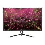 Monitor Nilox NXM27CRV2001 de 27 pulgadas, resolución Full HD 1920 x 1080, LED, color negro