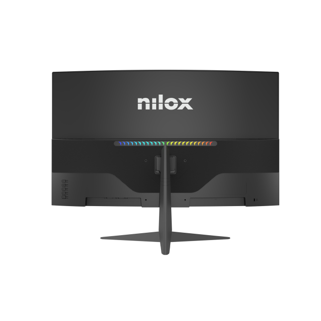 Nilox NXM27CV28001 pantalla para PC 68,6 cm (27″) Full HD LED Negro 2 Nilox NXM27CV28001 vista lateral