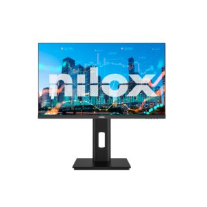 Pantalla LED de 27 pulgadas Nilox NXM27R2K1201 con resolución 2K, color negro y SKU NXM27R2K1201