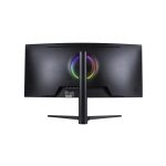 Nilox MONITOR 34 pulgadas NXM344KD11 UltraWide 4K, curvo, 144Hz, 2 HDMI, 2 DP, 1ms, pantalla LED para PC, 3440 x 1440 píxeles, color negro.