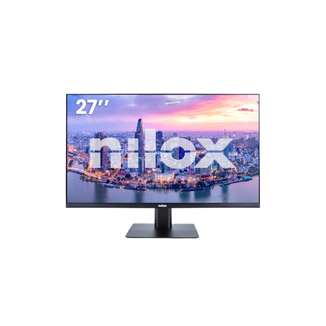 Nilox Pantalla para PC 27 pulgadas Full HD LED Nilox NXMM27FHD112 pantalla para PC de 27 pulgadas con resolución 1920 x 1080 píxeles, Full HD LED