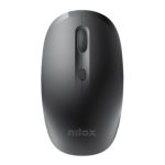 Ratón Nilox NXMOWI4002 para oficina, tecnología RF inalámbrica y sensor óptico de 3200 DPI.