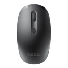 Ratón Nilox NXMOWI4002 para oficina, tecnología RF inalámbrica y sensor óptico de 3200 DPI.