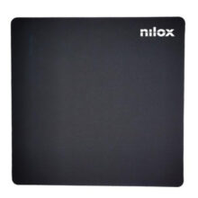 Nilox Alfombrilla para ratones negra, superficie antideslizante, SKU NXMP011