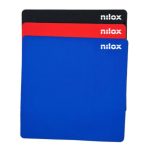 Nilox Alfombrilla para ratones, color rojo, SKU NXMP012, ideal para juegos y oficina, superficie antideslizante