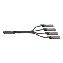 Nvidia Cable de fibra óptica e InfiniBand de 4 metros OSFP a 4xOSFP en color negro, SKU: 980-9I50D-00N004