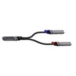Nvidia MCP7Y00-N01A Cable de fibra óptica e InfiniBand de 1,5 metros OSFP a 2xOSFP negro, SKU 980-9I926-00N01A