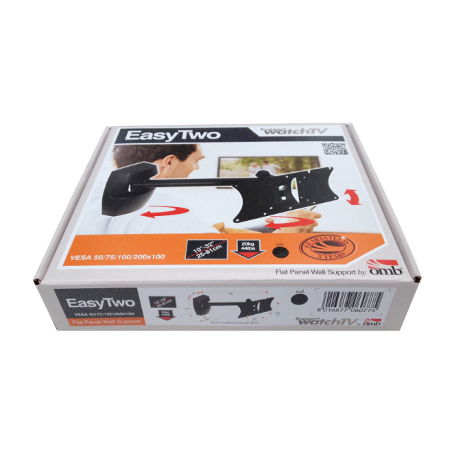 OMB EasyTwo 81,3 cm (32″) Negro 2 soporte OMB EasyTwo 32 pulgadas detalles del ajuste