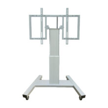 OMB carrito eléctrico para monitor de 90 pulgadas en color gris, SKU 6184