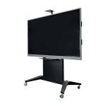 OMB Trolley XXL 2,54 m (100 pulgadas) Monitor Negro con soporte ajustable y SKU 7146
