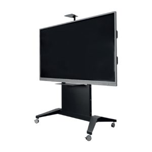 OMB Trolley XXL 2,54 m (100 pulgadas) Monitor Negro con soporte ajustable y SKU 7146