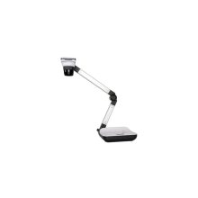 Imagen de la cámara de documentos Optoma de 8MP, color negro y blanco, con zoom 136x, sensor CMOS de 25.4 / 3.2 mm y conectividad USB 2.0. SKU DC556