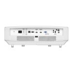 Optoma UHZ65LV videoproyector de alcance estándar con 5000 lúmenes ANSI, DMD 3D, resolución UHD 4K (3840x2160) en color blanco. SKU: E1P0A3LWE1Z1