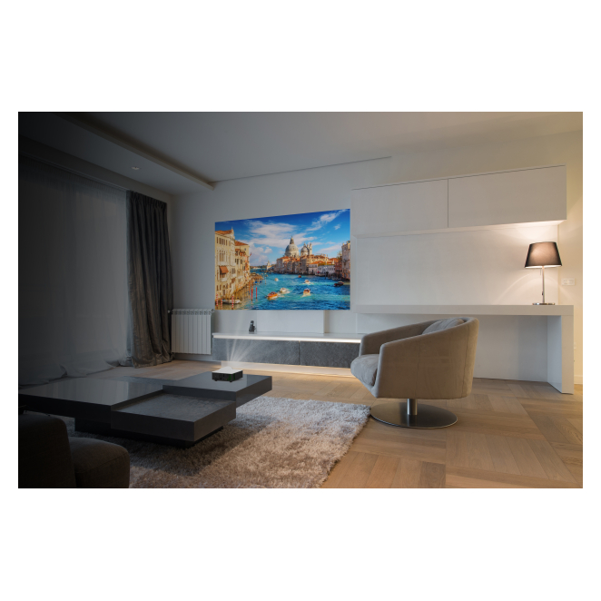 Optoma ML1050ST+ Proyector de corto alcance 1000 lúmenes ANSI DLP WXGA (1280x800) 3D Negro, Blanco 4 Proyector Optoma ML1050ST+ mostrando colores vivos