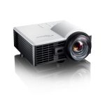 Optoma ML1050ST+ proyector de corto alcance en color negro y blanco, con 1000 lúmenes ANSI y resolución WXGA 1280x800, SKU E1P2A2F6E1Z1