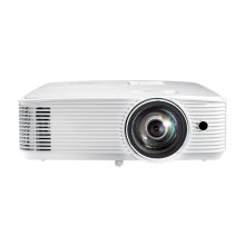 Proyector Optoma W309ST con 3800 lúmenes ANSI, resolución WXGA (1280x800) y soporte 3D, SKU E9PD7DR01EZ1, color blanco