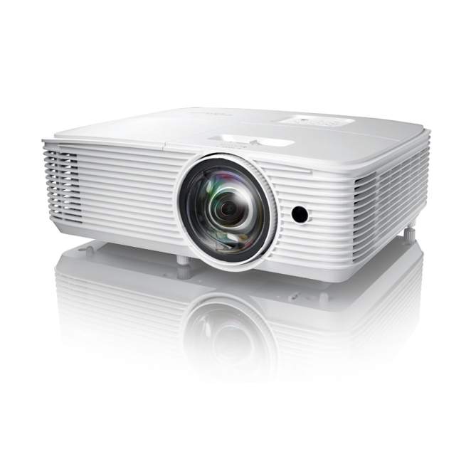 Optoma W309ST Proyector de corto alcance 3800 lúmenes ANSI DLP WXGA (1280x800) 3D Blanco 1 Optoma W309ST en uso doméstico
