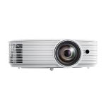Proyector Optoma W309ST con 3800 lúmenes ANSI, resolución WXGA (1280x800) y soporte 3D, SKU E9PD7DR01EZ1, color blanco