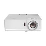 Proyector Optoma ZH507+ de alcance estándar con 5500 lúmenes ANSI, tecnología DLP, resolución 1080p (1920x1080) y capacidad 3D, SKU E9PD7K502EZ1