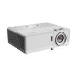 Proyector Optoma ZH507+ de alcance estándar con 5500 lúmenes ANSI, tecnología DLP, resolución 1080p (1920x1080) y capacidad 3D, SKU E9PD7K502EZ1