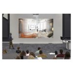 Proyector Optoma ZH507+ de alcance estándar con 5500 lúmenes ANSI, tecnología DLP, resolución 1080p (1920x1080) y capacidad 3D, SKU E9PD7K502EZ1