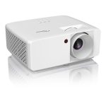 Proyector Optoma HZ40HDR blanco con 4000 lúmenes ANSI, resolución 1080p (1920x1080), soporte para 3D. SKU E9PD7KK01EZ14KH