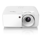 Optoma ZW350E Proyector de alcance ultracorto con 4000 lúmenes ANSI, resolución WXGA (1280x800), tecnología DLP y capacidad 3D. SKU: E9PD7KK11EZ1