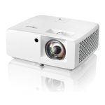 Optoma ZH350ST proyector blanco de corto alcance, 3500 lúmenes ANSI, DLP 1080p (1920x1080), 3D, SKU E9PD7KK31EZ3