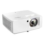 Imagen del Optoma ZW350ST Proyector de corto alcance con 3600 lúmenes ANSI, resolución WXGA 1280x800, tecnología DLP y capacidad 3D. SKU: E9PD7KK41EZ1.