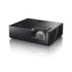 Proyector Optoma ZU607TST, corto alcance, 6000 lúmenes ANSI, resolución WUXGA (1920x1200), tecnología DLP, 3D, color negro, SKU E9PD7L101EZ1