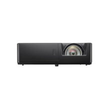 Proyector Optoma ZU607TST, corto alcance, 6000 lúmenes ANSI, resolución WUXGA (1920x1200), tecnología DLP, 3D, color negro, SKU E9PD7L101EZ1