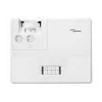 Optoma ZU707T, proyector de alcance estándar con 7000 lúmenes ANSI, tecnología DLP, resolución WUXGA 1920x1200, compatible 3D, color blanco. SKU: E9PD7L102EZ1