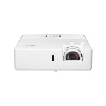 Optoma ZU707T, proyector de alcance estándar con 7000 lúmenes ANSI, tecnología DLP, resolución WUXGA 1920x1200, compatible 3D, color blanco. SKU: E9PD7L102EZ1