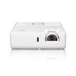Optoma ZU707T, proyector de alcance estándar con 7000 lúmenes ANSI, tecnología DLP, resolución WUXGA 1920x1200, compatible 3D, color blanco. SKU: E9PD7L102EZ1