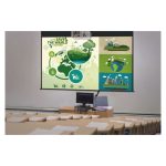 Proyector Optoma ZH420 de alcance estándar con 4300 lúmenes ANSI, resolución 1080p y 3D, modelo E9PD7L301EZ1