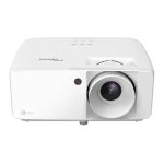 Proyector Optoma ZH420 de alcance estándar con 4300 lúmenes ANSI, resolución 1080p y 3D, modelo E9PD7L301EZ1