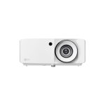Proyector Optoma ZH450 de alcance estándar, 4500 lúmenes ANSI, tecnología DLP 1080p (1920x1080) y capacidad 3D en color blanco. SKU: E9PD7L321EZ1