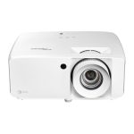 Optoma UHZ35 Proyector de alcance estándar 3500 lúmenes ANSI DLP UHD 4K (3840x2160) 3D Blanco. SKU: E9PD7LD01EZ21