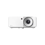 Proyector Optoma ZH520 blanco con 5500 lúmenes ANSI, resolución 1080p (1920x1080), tecnología DLP 3D. SKU E9PD7M201EZ1