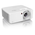 Proyector Optoma ZH520 blanco con 5500 lúmenes ANSI, resolución 1080p (1920x1080), tecnología DLP 3D. SKU E9PD7M201EZ1
