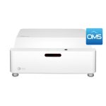 Proyector blanco Optoma ZH430UST con tecnología DLP, resolución 1080p y 4000 lúmenes ANSI, SKU E9PD7M601EZ1