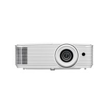 Proyector Optoma EH401 con 4000 lúmenes ANSI, resolución 1080p (1920x1080), tecnología DLP, soporte para 3D, color blanco. SKU: E9PV7GA10EZ1