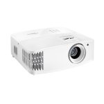 Optoma 4K400X Proyector de alcance estándar con 4000 lúmenes ANSI, resolución UHD 4K (3840x2160) y 3D, color blanco. SKU: E9PV7GL06EZ6