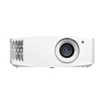 Optoma 4K400X Proyector de alcance estándar con 4000 lúmenes ANSI, resolución UHD 4K (3840x2160) y 3D, color blanco. SKU: E9PV7GL06EZ6