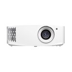 Optoma 4K400X Proyector de alcance estándar con 4000 lúmenes ANSI, resolución UHD 4K (3840x2160) y 3D, color blanco. SKU: E9PV7GL06EZ6