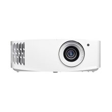 Optoma 4K400X Proyector de alcance estándar con 4000 lúmenes ANSI, resolución UHD 4K (3840x2160) y 3D, color blanco. SKU: E9PV7GL06EZ6