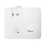 Optoma 4K400X Proyector de alcance estándar con 4000 lúmenes ANSI, resolución UHD 4K (3840x2160) y 3D, color blanco. SKU: E9PV7GL06EZ6