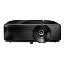 Imagen del proyector Optoma W371 de alcance estándar, 3800 lúmenes ANSI, DLP, resolución WXGA (1280x800), 3D, color negro, SKU E9PX7D701EZ3.