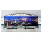 Optoma FHDQ163 pantalla plana de señalización digital Full HD de 4,14 metros (163 pulgadas), LED 600 cd/m² en color negro