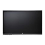 Imagen del Optoma 3652RK, un panel plano interactivo de 165.1 cm (65 pulgadas) con pantalla táctil, resolución 4K Ultra HD, Wifi, 400 cd/m² de brillo y sistema operativo Android 11. SKU: H1F0H03BW101.